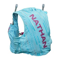 Gilet d’hydratation trail femme 4 L + 2 flasques souples 591 mL Pinnacle Vapor - Nathan - Le Sport Discount pas cher