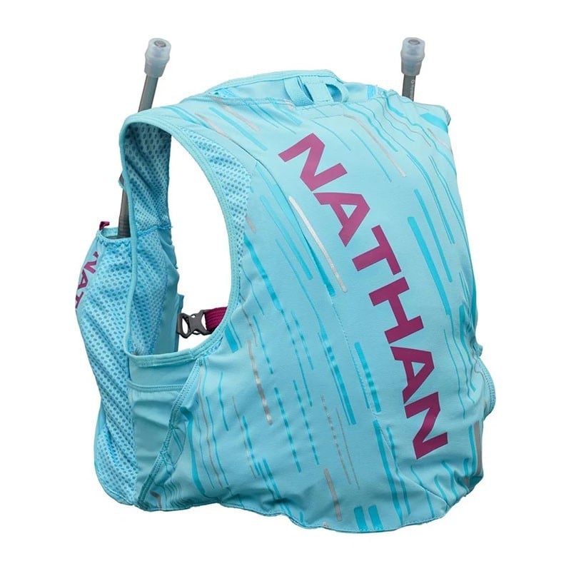 Gilet d’hydratation trail femme 4 L + 2 flasques souples 591 mL Pinnacle Vapor - Nathan - Le Sport Discount pas cher