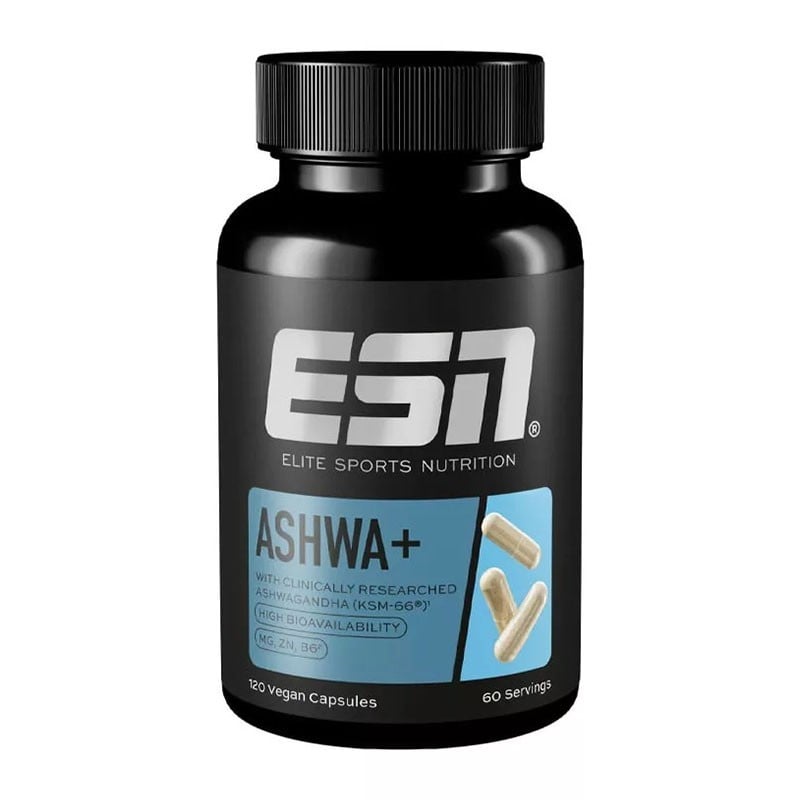 Ashwa+ 120 gélules - ESN - Le Sport Discount pas cher