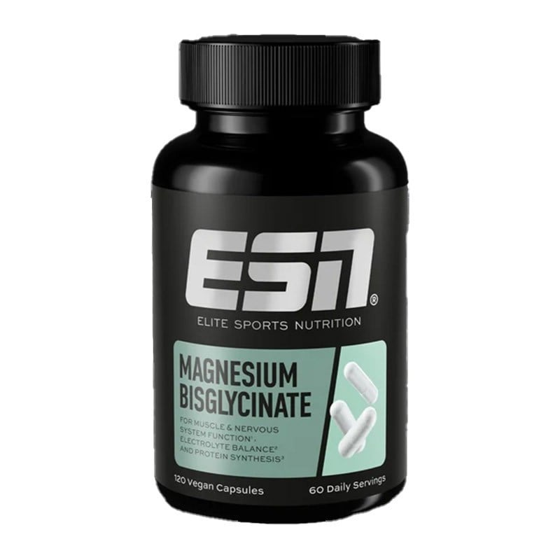 Magnesium Bisglycinate 120 gélules - ESN - Le Sport Discount pas cher