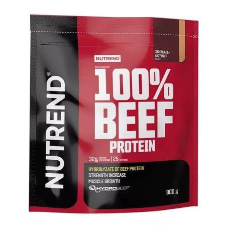 Protéine de bœuf 100 % Beef Protein 900 g - Nutrend - Le Sport Discount pas cher