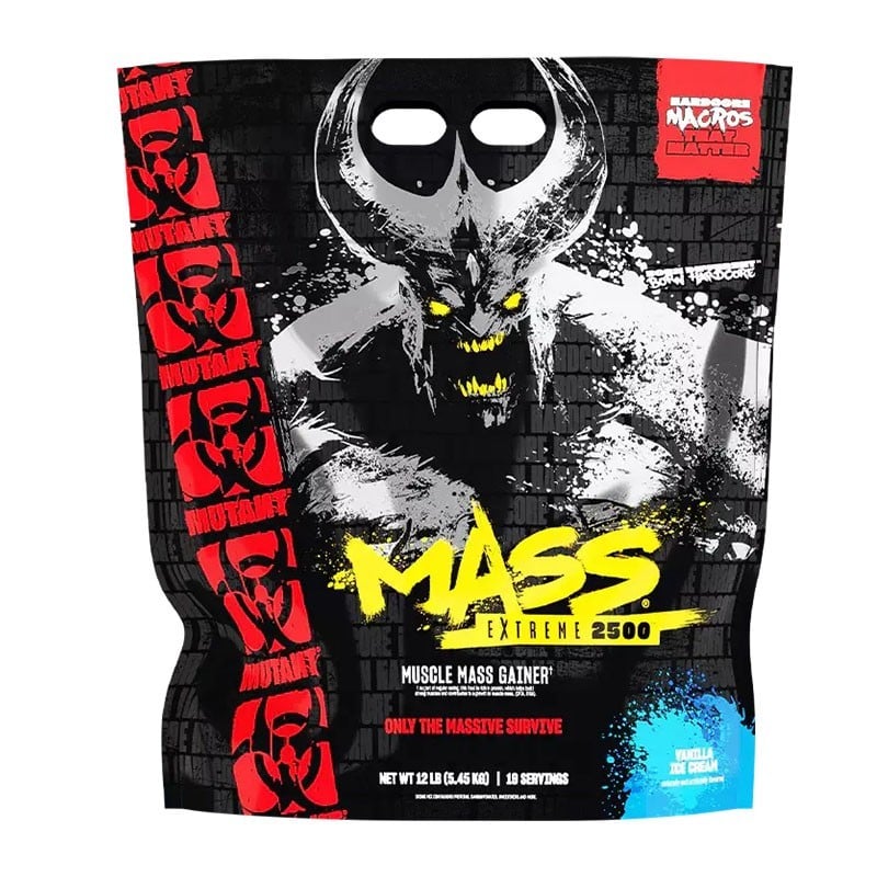 Gainer Mass Extreme 2500 5,45 kg - Mutant - Le Sport Discount pas cher