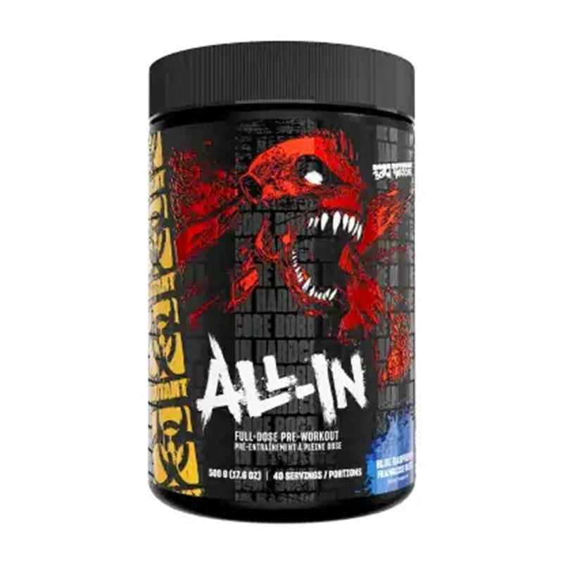 Pré workout Madness All-In 500 g (avec caféine) - Mutant - Le Sport Discount pas cher