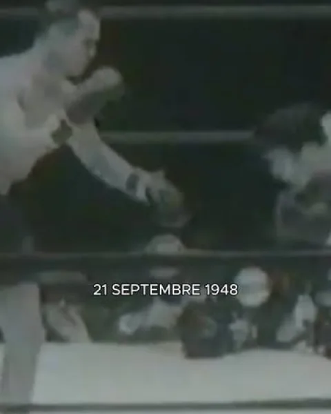 Marcel Cerdan, champion du monde en 1948