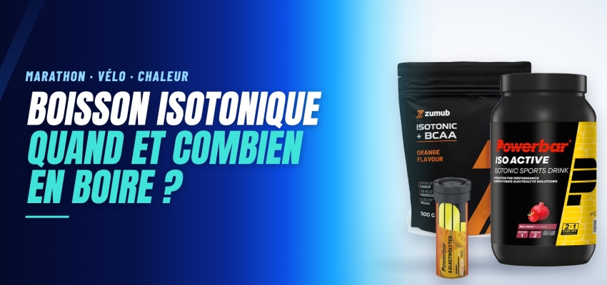 Boisson isotonique : à quoi sert-elle et quand la boire ?